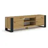 Image de Lowboard Armoire TV MONDI 158 cm Commode HI-FI Table Étagère Sideboard chêne artisanal