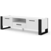 Image de TV Stand Nuka 160 cm Lowboard Armoire TV Table Sideboard Commode Hi-Fi Table Blanc Mat