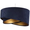 Image de Lampe suspendue GEMSTONE bleu marine/or