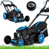Image de Hexwelt tondeuse thermique HW-KS-224 224 cm³ 53 cm traction bac 60 l
