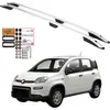 Image de Barres de toit FIAT PANDA à partir de 2012 Aluminium Robuste Durable Solide