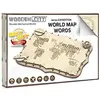 Image de Maquette Carte du monde expédition série de mots - Wooden City Maquette en bois - WM508