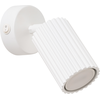 Image de Applique KARBON blanc avec interrupteur 1xGU10 10W aluminium 16x8x8cm Sollux Lighting