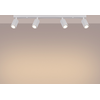 Image de Plafonnier KARBON 4L blanc 4xGU10 10W aluminium 16.5x6.5x81cm Sollux Lighting