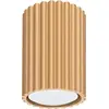 Image de Plafonnier KARBON 10 or 1xGU10 10W aluminium 10x6.5x6.5cm Sollux Lighting