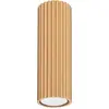 Image de Plafonnier KARBON 20 or 1xGU10 10W aluminium 20x6.5x6.5cm Sollux Lighting