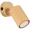 Image de Applique KARBON or avec interrupteur 1xGU10 10W aluminium 16x8x8cm Sollux Lighting