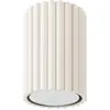 Image de Plafonnier KARBON 10 beige 1xGU10 10W aluminium 10x6.5x6.5cm Sollux Lighting
