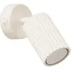 Image de Applique KARBON beige avec interrupteur 1xGU10 10W aluminium 16x8x8cm Sollux Lighting