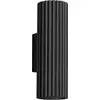 Image de Applique KARBON 20 noir 2xGU10 10W aluminium 20x8.5x6.5cm Sollux Lighting