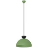 Image de Suspension Moderne Vert/noir Dôme 40cm Gx53 Lunaro Emibig