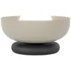 Image de Lampe de table OZZY beige 1xG9x15W en métal, dimensions : 13x20x20 cm, IP20, Emibig