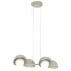 Image de Suspension BOOM beige 4xG9x15W en métal, dimensions : 120x60x32 cm, IP20, Emibig