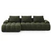Image de Canapé-lit D'Angle Gauche + Box 3 Places Velours Vert