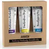 Image de Anwen Conditionneurs pour cheveux à forte porosité set Orchidée protéinée, 100ml + Rose émolliente, 100ml + Sureau hydratant, 100ml