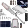 Image de Lampadaire solaire à LED 2000 W 50 Ah Lampadaire de jardin extérieur