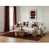 Image de Bobochic - Canapé D'Angle Convertible Réversible Coffre Sidonie Avec Coussins À Motif Vache