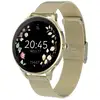 Image de Montre Connectée Femme avec Bracelet en maille Élégante inoxydable Dorée - Neuf