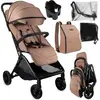 Image de MoMi ANDREA Poussette jusqu'à 22 kg - pliage automatique - sac à dos, accessoires - Marron