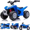 Image de Quad électrique pour enfants Honda H3 TRX, 3km/h, quad pour enfants, toboggan pour enfants à partir de 18 mois, lampe Led, bleu