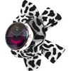 Image de Forever Smartwatch pour femmes à la mode, Bluetooth, AMOLED, tu peux téléphoner directement via la montre SB-370 Lucca or rose - Bracelet tacheté