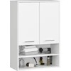 Image de Akord Armoire Murale 2 Portes 1 Tiroir Blanc 64X30X94