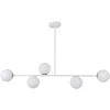 Image de Plafonnier Blanc Minimaliste 5 Globes Gama Sigma G9