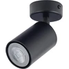 Image de Plafonnier moderne noir décoratif rond 1xGU10 25W Zoom Sigma Lighting