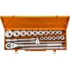 Image de Clé à douille NEO TOOLS 3/4", jeu de 21 pièces.