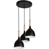 Image de Noak Lampe industrielle triple en bois