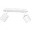 Image de LUMINEX lampe éclairage spot Demia white 2 plafonnier