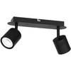 Image de LUMINEX lampe éclairage spot Demia black 2 plafonnier
