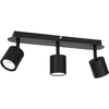 Image de LUMINEX lampe éclairage spot Demia black 3 plafonnier