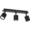 Image de Rampe 3 Spots Orientables Noir Mat Gu10 3x8w Luminex
