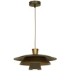 Image de Suspension Plato Métal Or Titane Mat Ø34 1xe27 Luminex