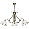 Image de Suspension Rétro Patine Or Verre 3xe27 Antica Luminex