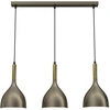 Image de Suspension Noak Or Titane 3xe27 Barre 72cm Luminex Ip20