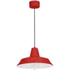 Image de Lampe suspendue loft rouge 1xE27 15W Luminex