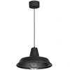 Image de Suspension Loft Noire Mate Class E27 15w Ø36 Luminex