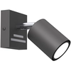 Image de Spot Mur/plafond Orientable Gu10 8w Gris Chrome Striper