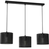 Image de Suspension Barre Noire Grille Loft Shade 3xe27 Luminex