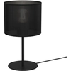 Image de Lampe De Table Loft Noire Grillage Ø18 E27 Luminex