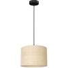 Image de LUMINEX lampe RATTAN éclairage lampe à suspendre cylinder shatten
