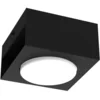 Image de Spot de plafond carré noir 1xGX53 15W Ebru Luminex