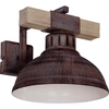 Image de Applique Murale Loft Bois Clair Hakon 1xe27 Luminex
