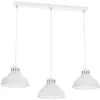 Image de Lampe suspendue à triple lamelle blanche SVEN 9077 Luminex