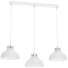 Image de Suspension Blanche 75 Cm 3 Abat-jour Sven E27 Luminex
