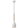 Image de Lustre pendentif moderne Muse blanc
