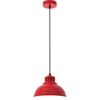 Image de Suspension Sven Rouge Ø21 Intérieur Blanc E27 15w Luminex