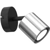 Image de Luminex noir chrome lampe murale et plafonnier mobile 1xGU10 8W Demia